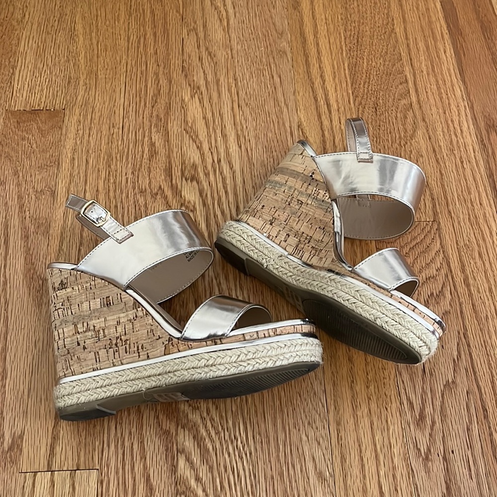 Charlotte Russe Metallic Sandals